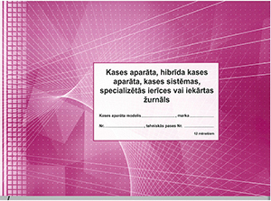 Kases aparāta žurnals - pirkt no TIR SIA