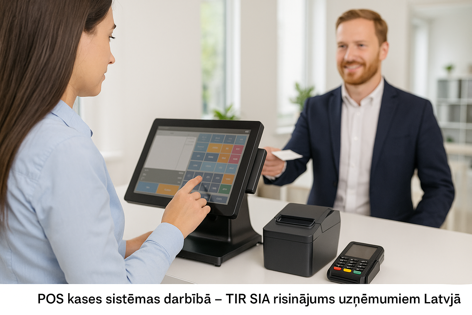 POS kases sistēmas darbībā – TIR SIA risinājums uzņēmumiem Latvijā